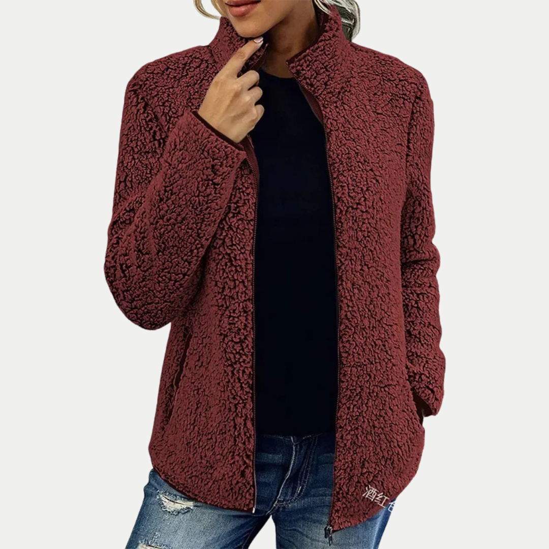 Classic Warm Zip-up Jacket