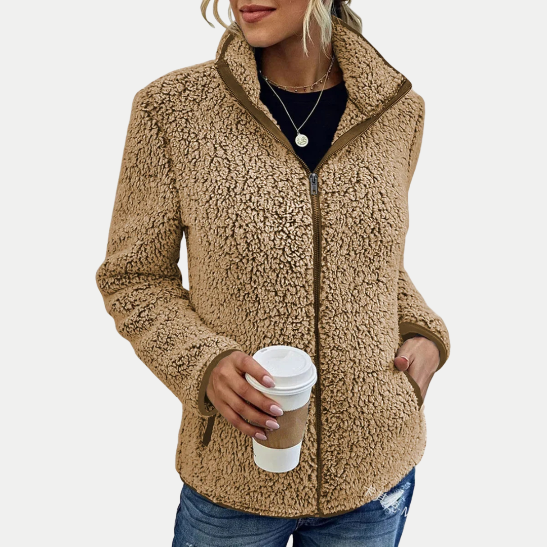 Classic Warm Zip-up Jacket