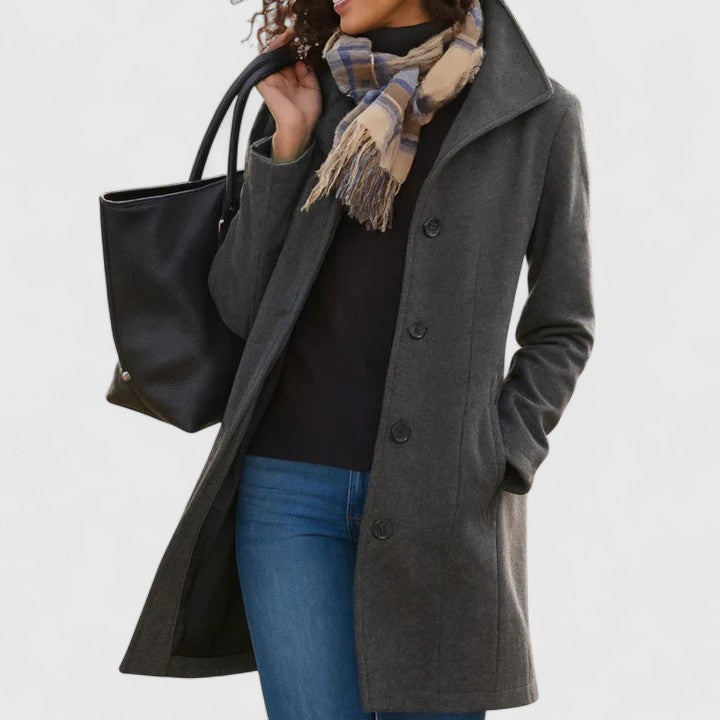 Classic Wool Blend Coat