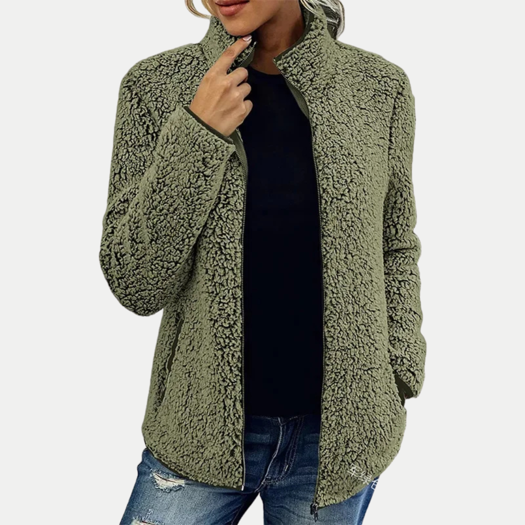Classic Warm Zip-up Jacket