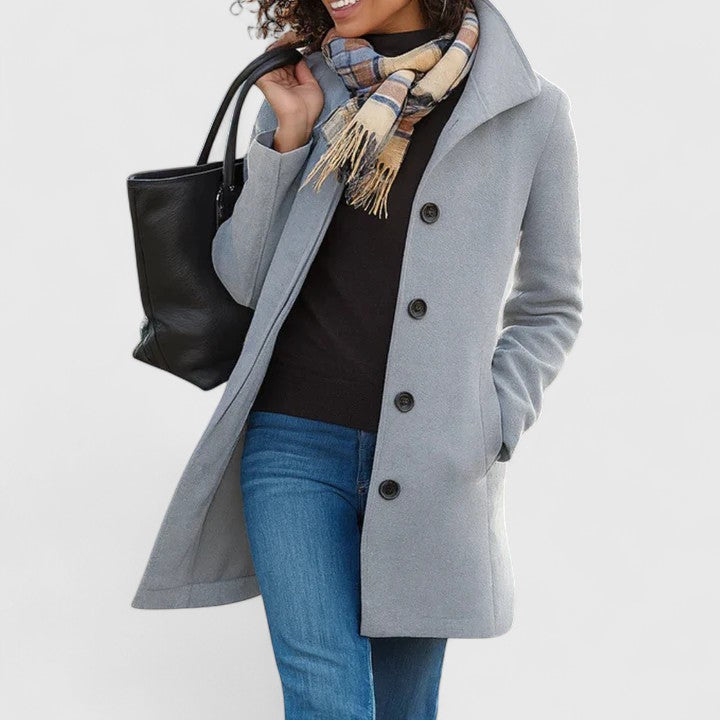 Classic Wool Blend Coat