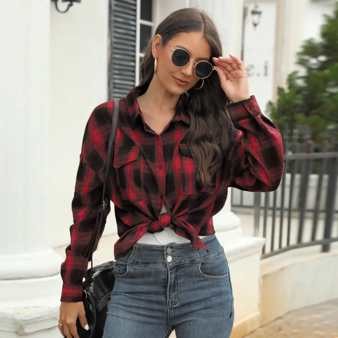 Women’s Plaid Shirt