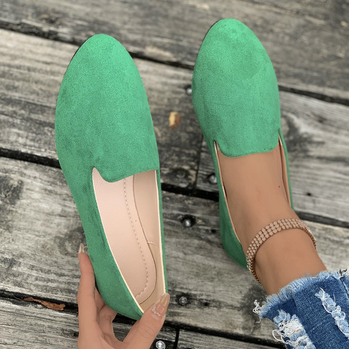 Classic Pointed Toe Flats