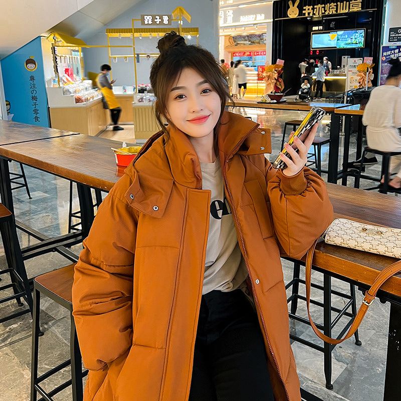 Cozy Hooded Long Puffer Coat