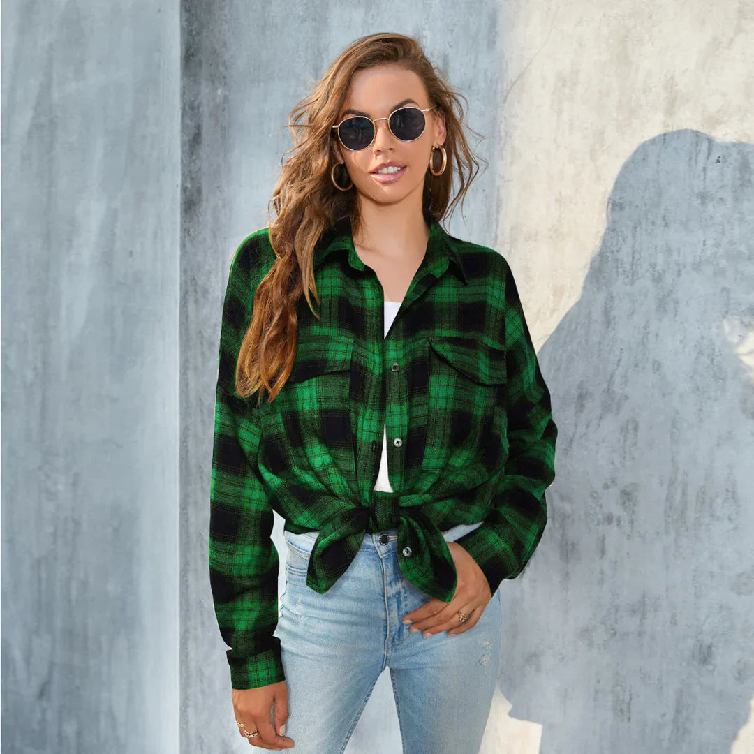 Women’s Plaid Shirt