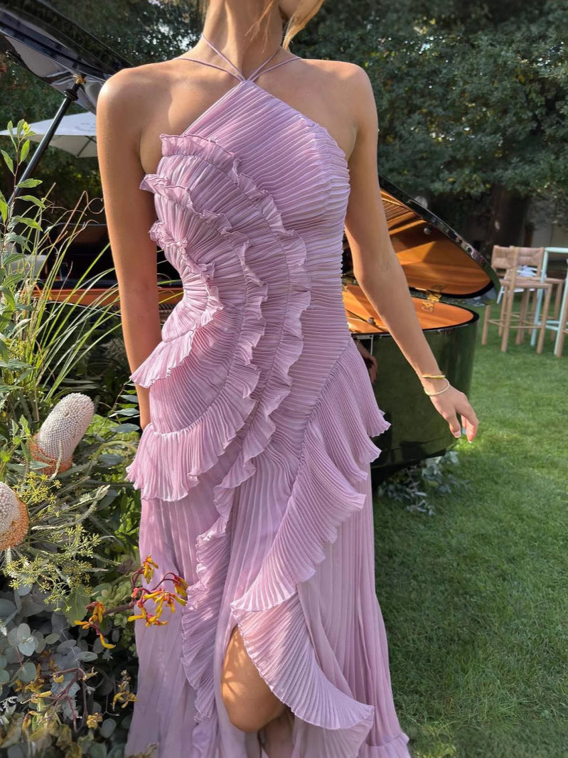 Elegant Women’s Ruffle Dress