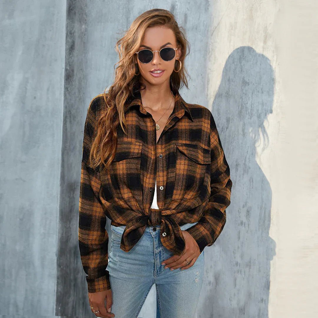 Women’s Plaid Shirt