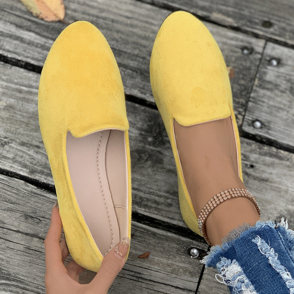 Classic Pointed Toe Flats