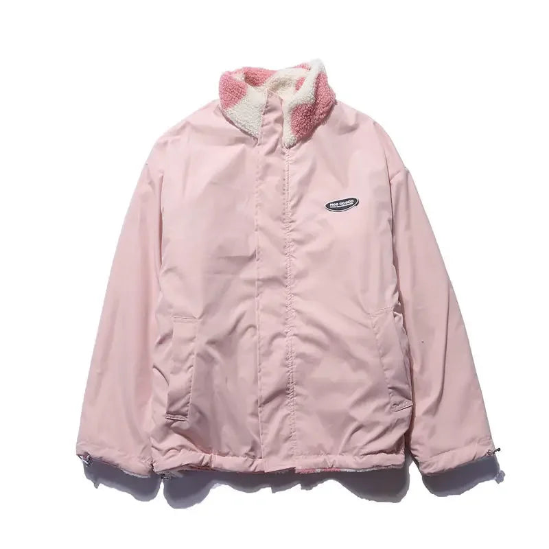 Cozy Reversible Heart Jacket