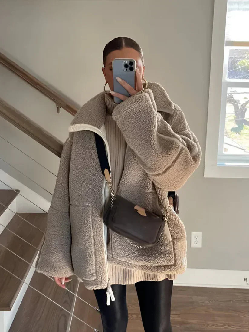Warm Fleece Winter Jacket
