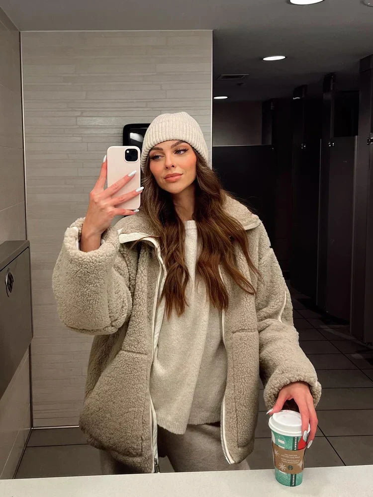 Warm Fleece Winter Jacket