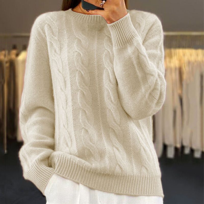 Classic wool blend jumper